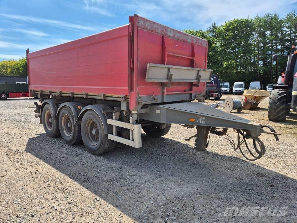 Nopa 3 axle tipper Reboques basculantes