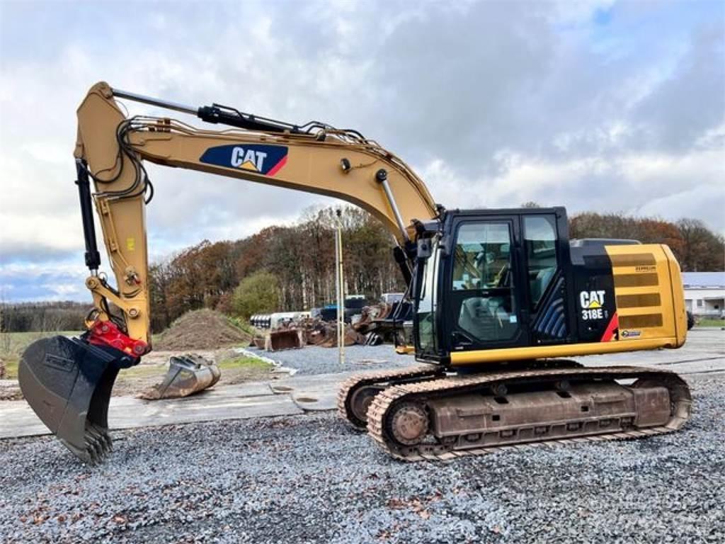 CAT 318EL + HS21 Escavadoras de rastos