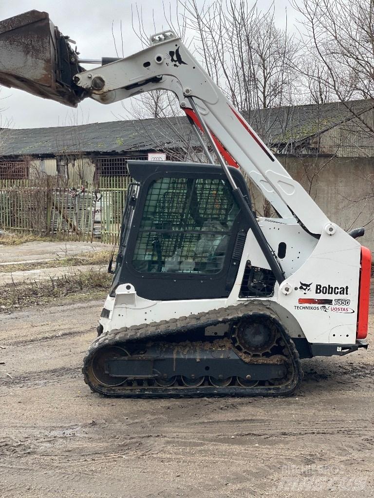 Bobcat T550 Carregadoras de direcção deslizante