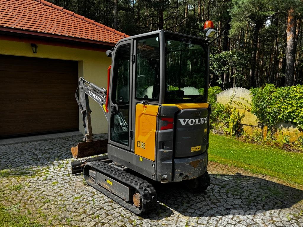 Volvo EC18E Mini Escavadoras <7t