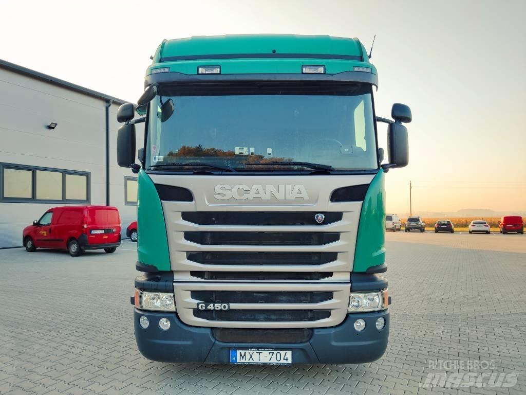 Scania G 450 Camiões de transporte de troncos