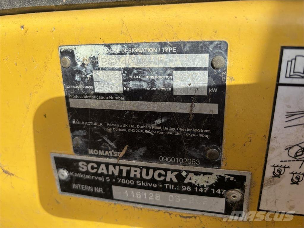 Komatsu PC240LC-11 Escavadoras de rastos