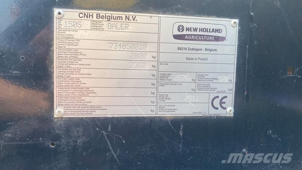 New Holland BR 7060 Enfardadeira de rolos