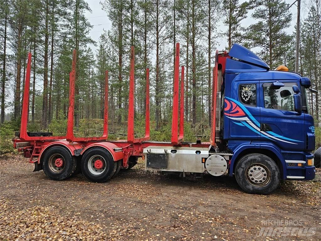 Scania R 730 Camiões de transporte de troncos