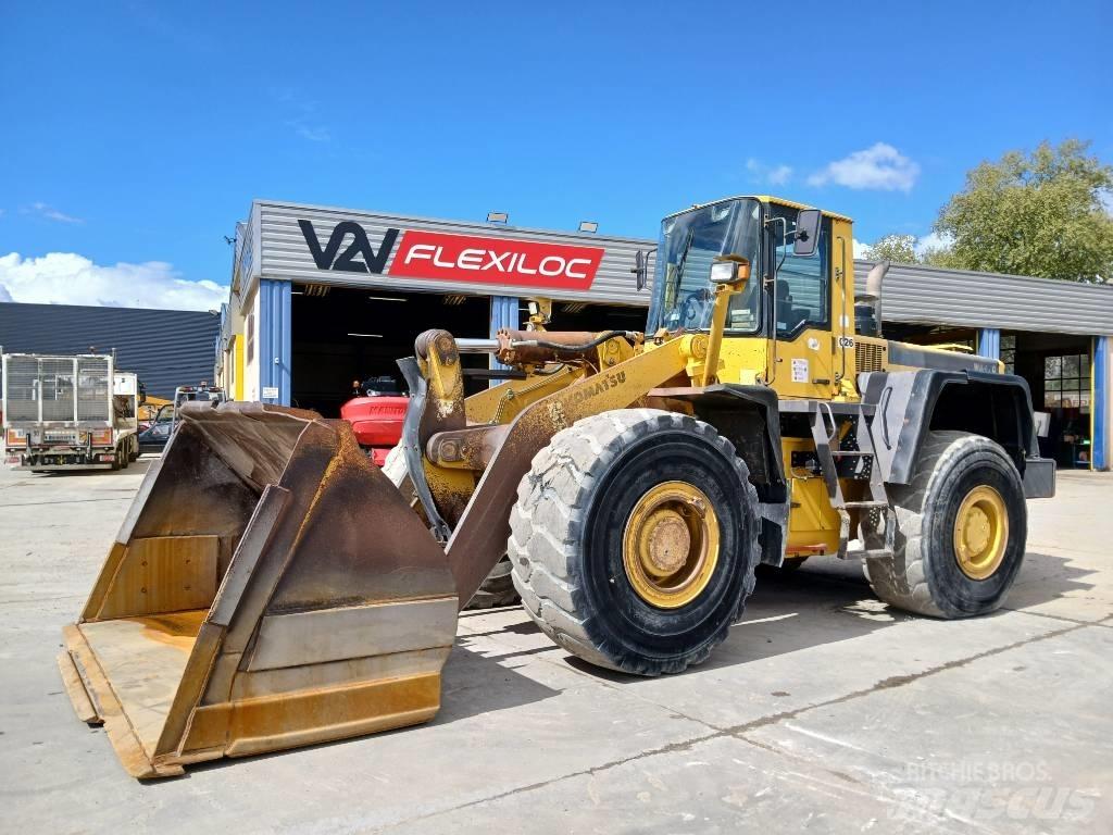 Komatsu WA 470-3H Pás carregadoras de rodas