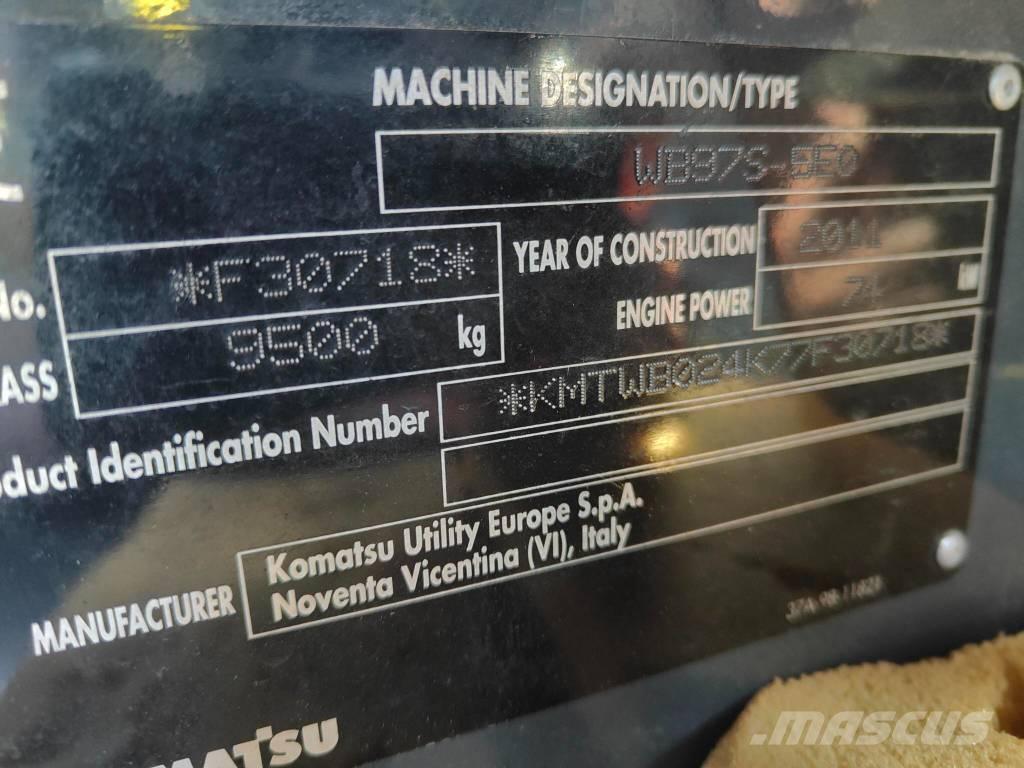 Komatsu WB97S-5E0 Retroescavadoras