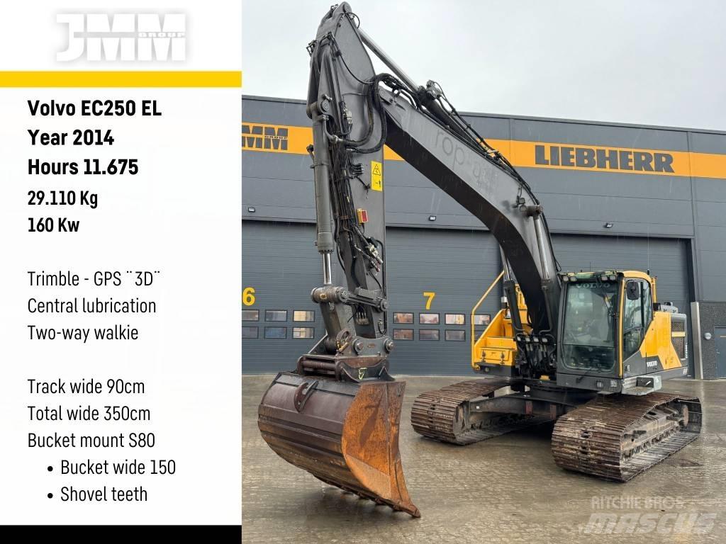 Volvo EC 250 EL Escavadoras de rastos