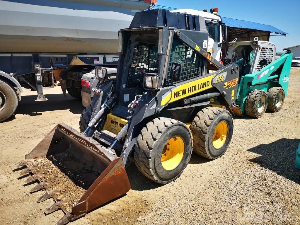 New Holland L 175 Carregadoras de direcção deslizante