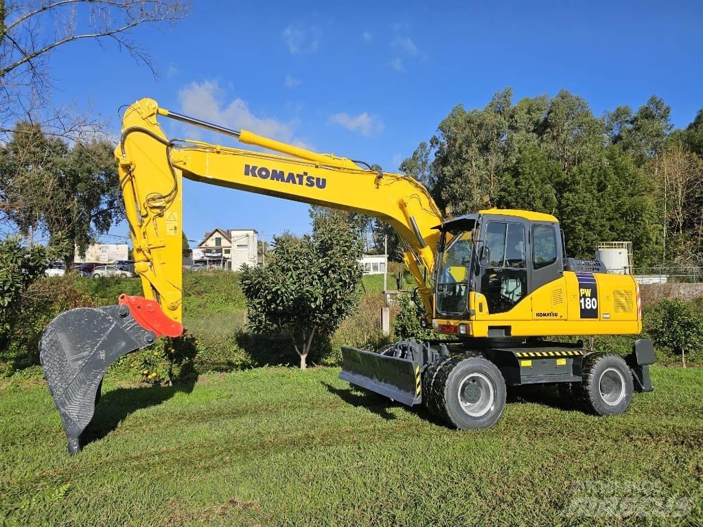 Komatsu PW 180-7 Escavadoras de rodas
