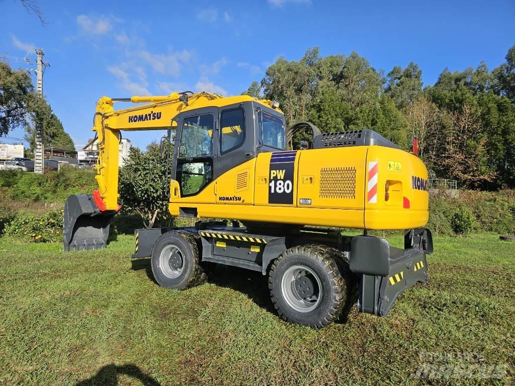 Komatsu PW 180-7 Escavadoras de rodas