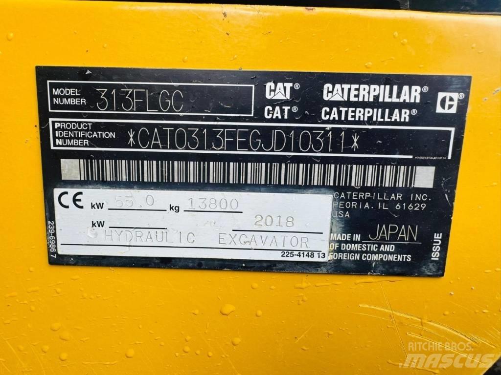 CAT 313 F LGC Escavadoras de rastos