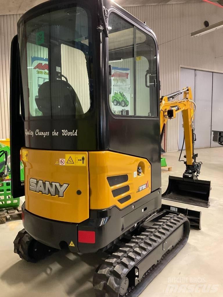 Sany SY 18 C + Trailer Mini Escavadoras <7t