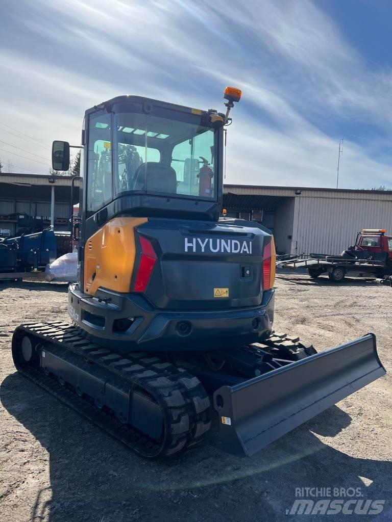 Hyundai HX55 ACR Mini Escavadoras <7t