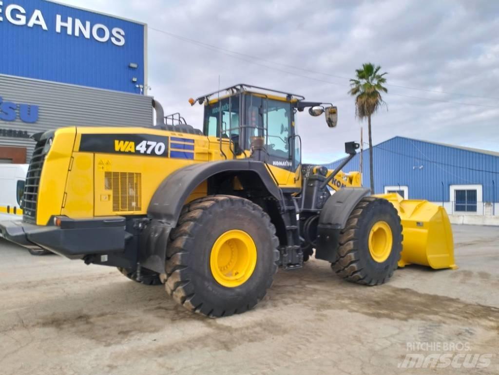 Komatsu WA 470-8EO Pás carregadoras de rodas