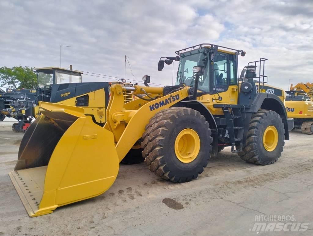 Komatsu WA 470-8EO Pás carregadoras de rodas