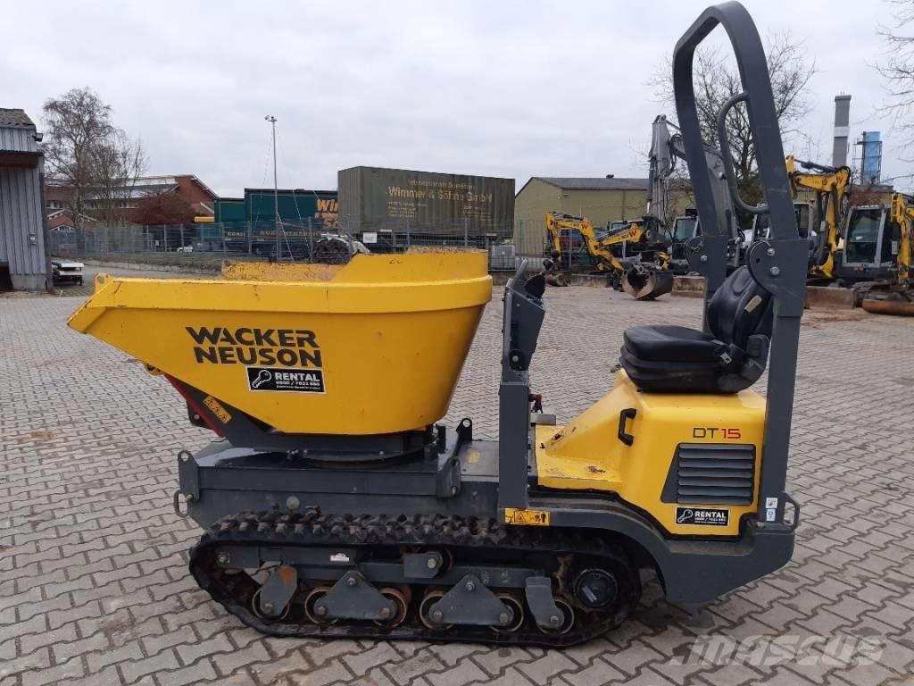 Wacker Neuson DT15 Dumpers de lagartas