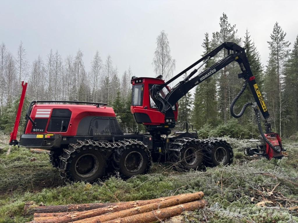 Komatsu 931 XC Processadores florestais