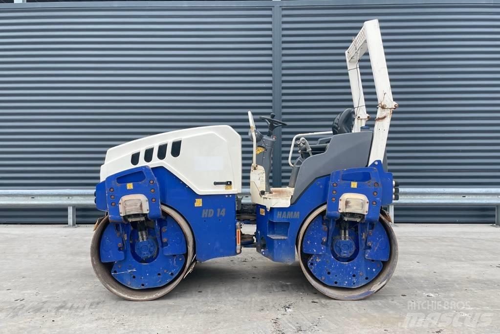 Hamm HD 14 VV Cilindros Compactadores tandem