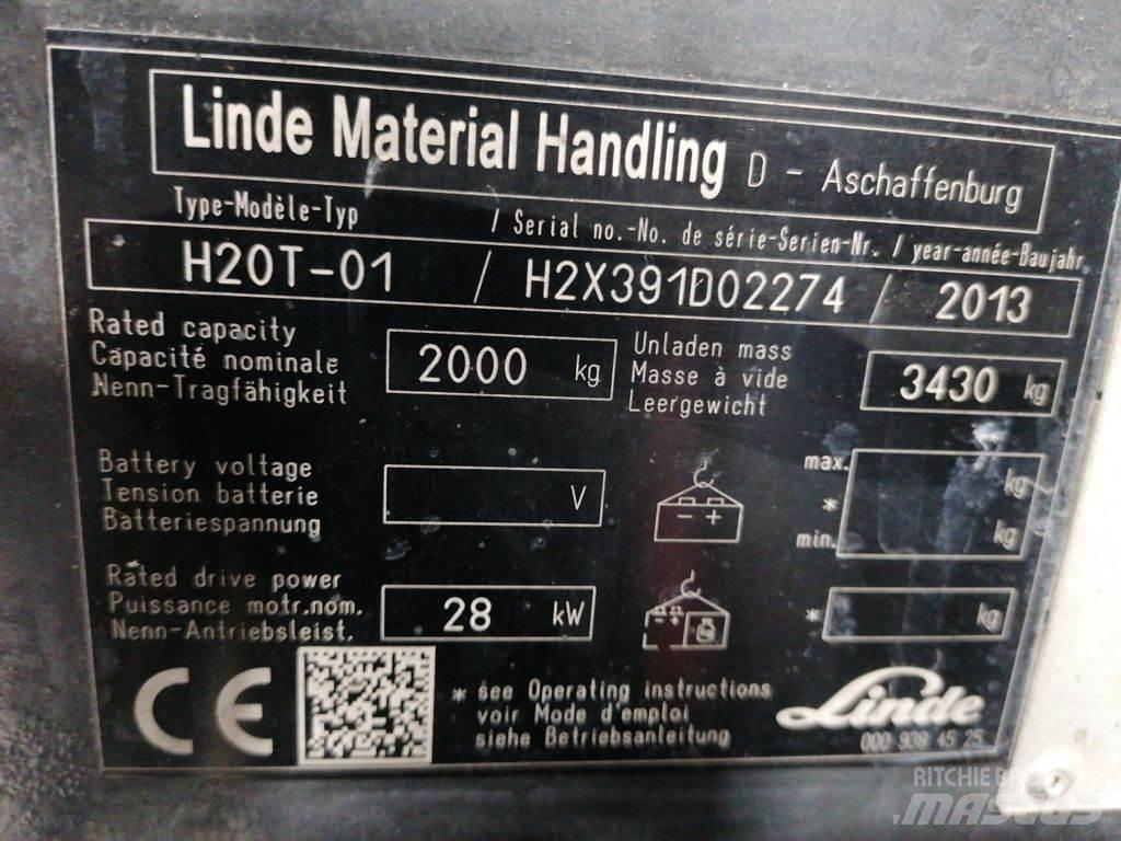 Linde H20T-02 Empilhadores a gás