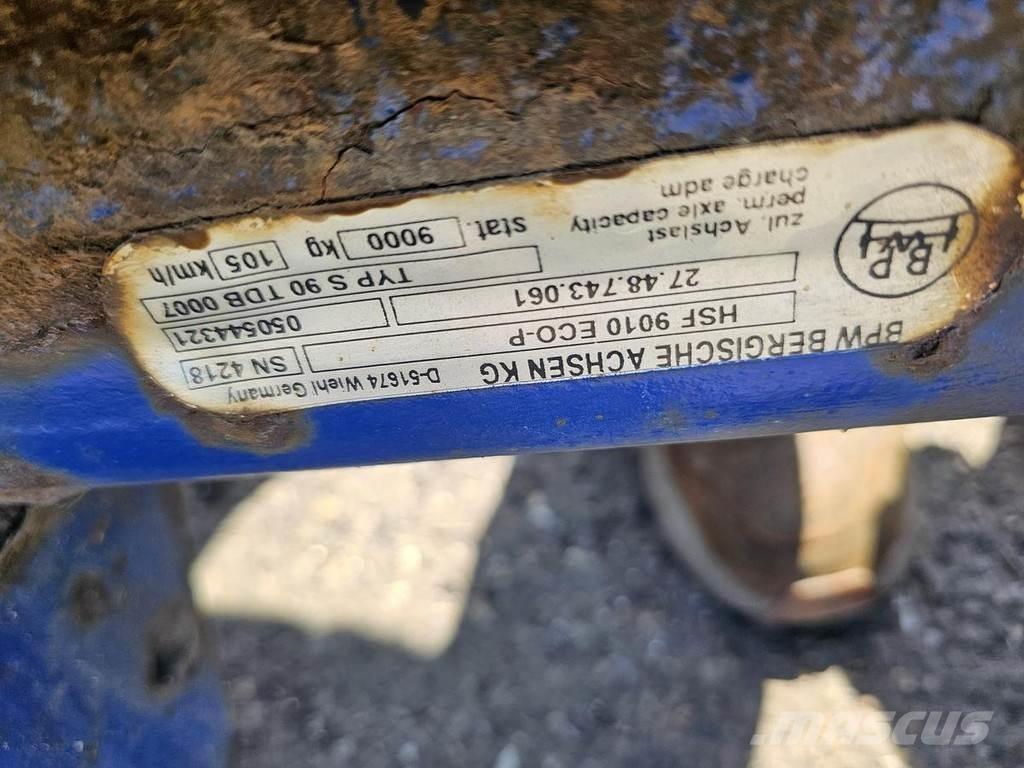 BPW HSF 9010 ECO-P Eixos