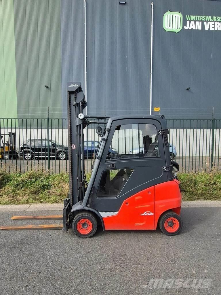 Linde h16t-01 Empilhadores a gás