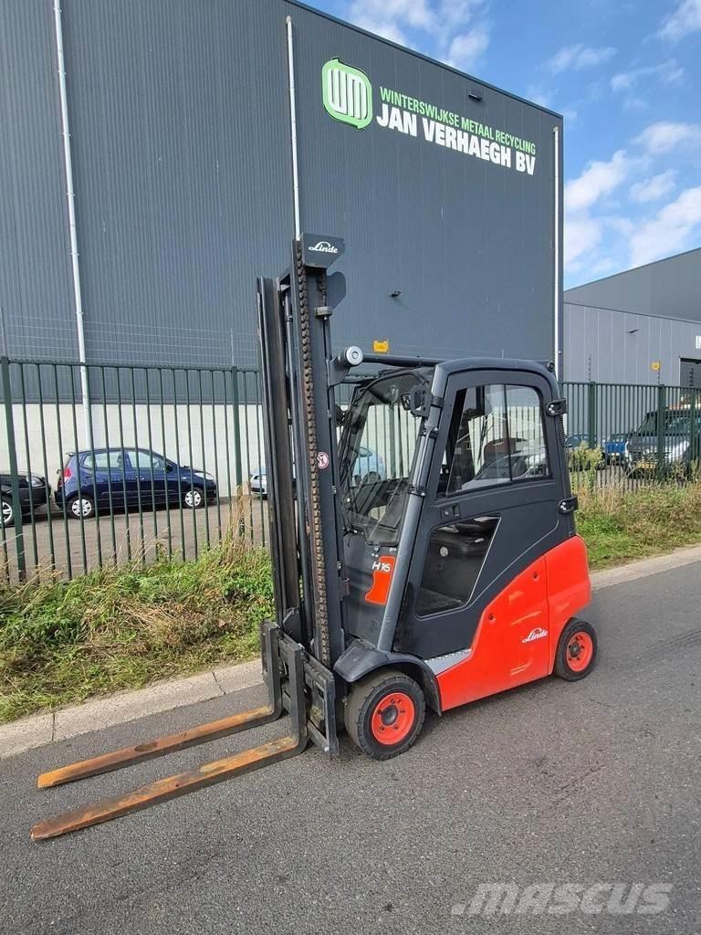 Linde h16t-01 Empilhadores a gás