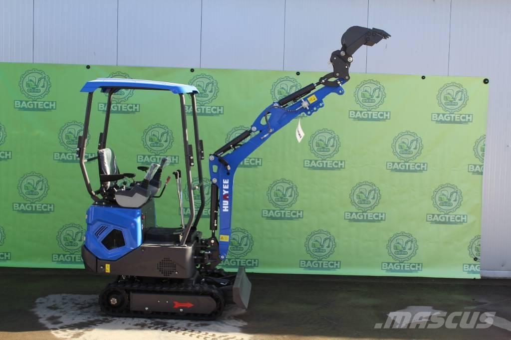  SDJK/HUAYEE JKW12 Mini Escavadoras <7t