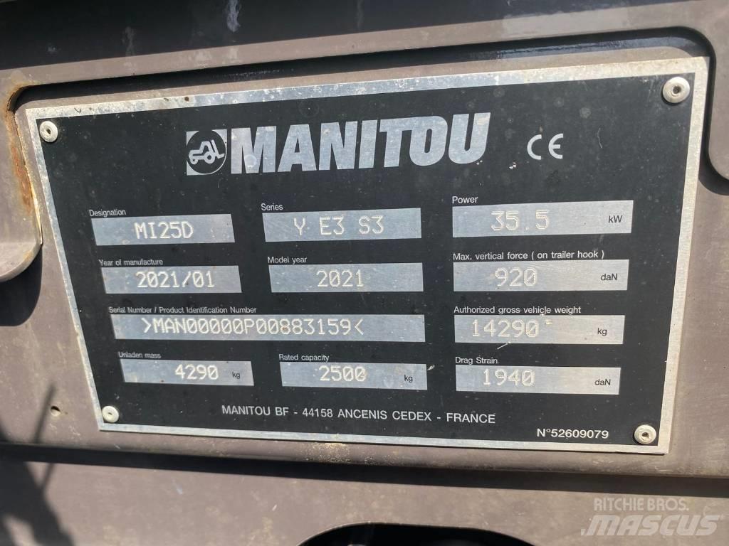 Manitou Mi25D Empilhadores Diesel