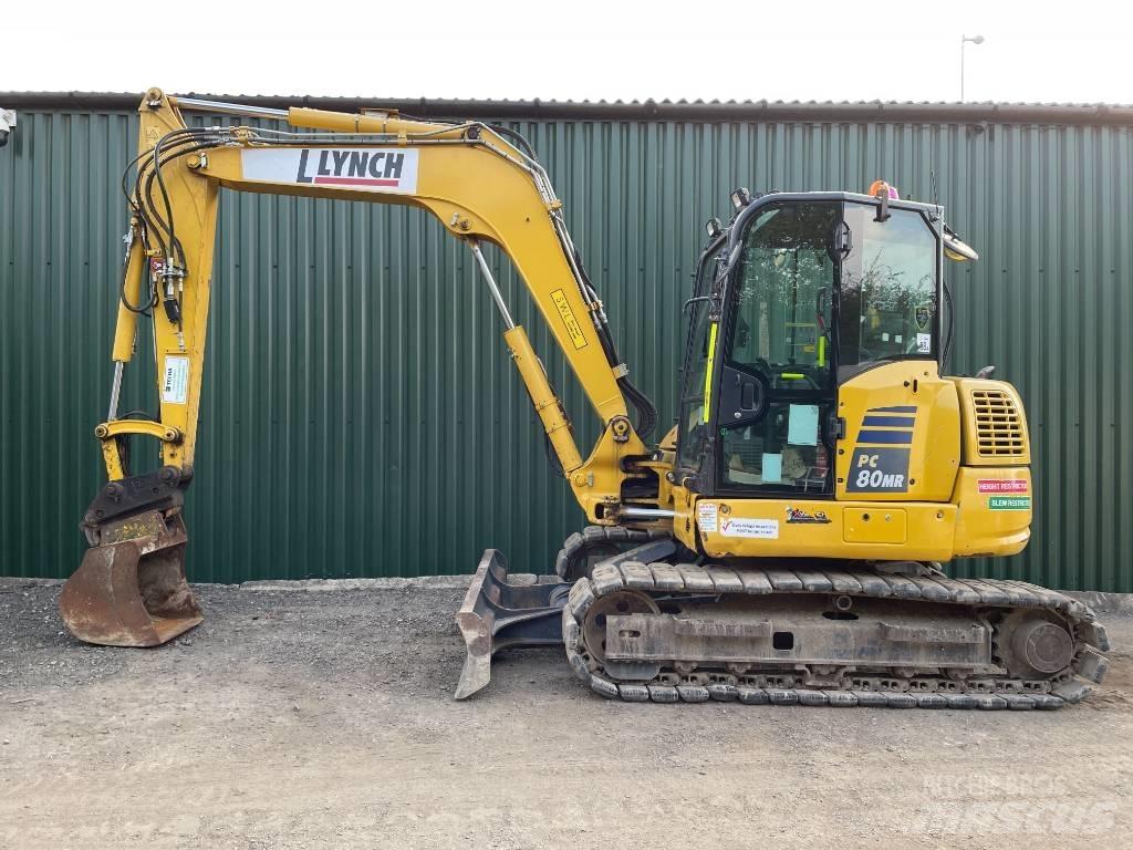 Komatsu PC 80 MR-5E0 Escavadoras Midi 7t - 12t