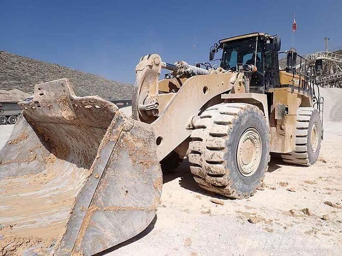 CAT 988K Pás carregadoras de rodas