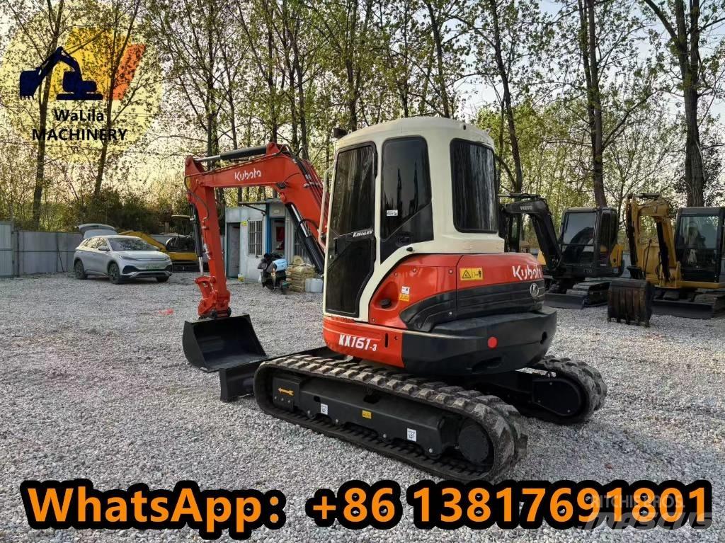 Kubota KX 161 Mini Escavadoras <7t