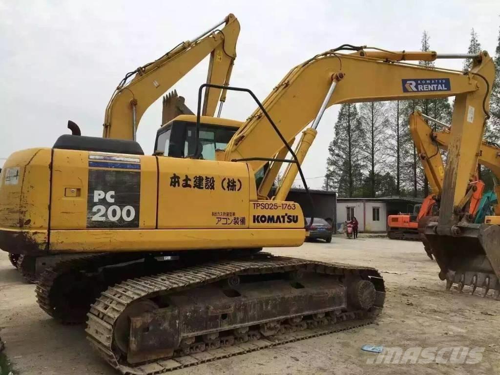 Komatsu pc200-7 Escavadoras de rastos
