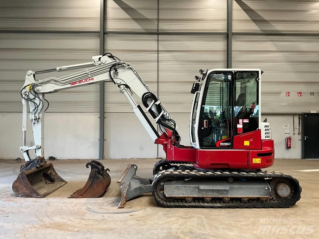 Takeuchi TB 280 FR Escavadoras Midi 7t - 12t