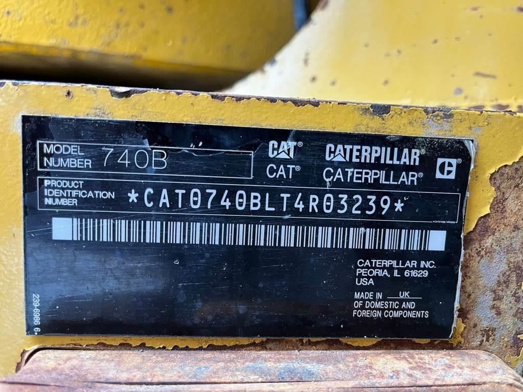 CAT 740B Camiões articulados