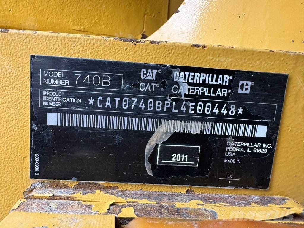 CAT 740B Camiões articulados