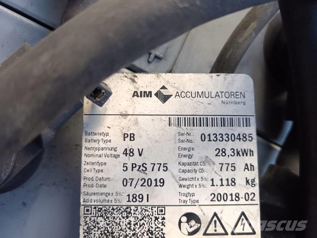 Linde E16H-02-386 Empilhadores eléctricos