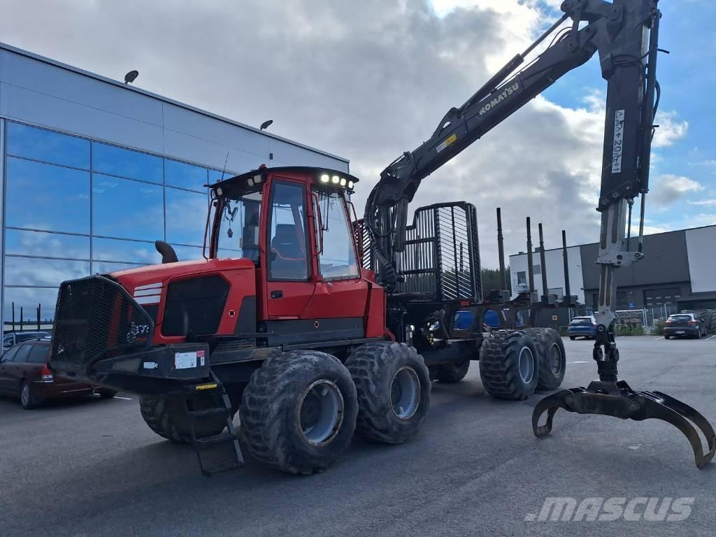 Komatsu 875 Forwarders florestais