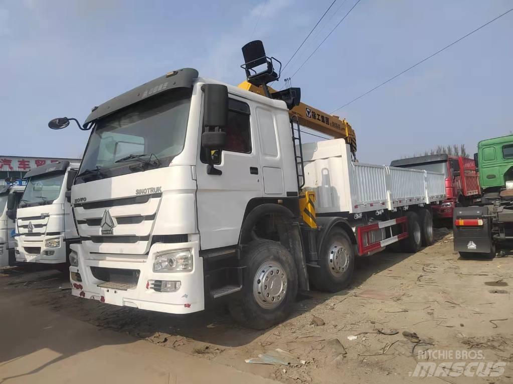 Howo 375 8X4 Camiões grua