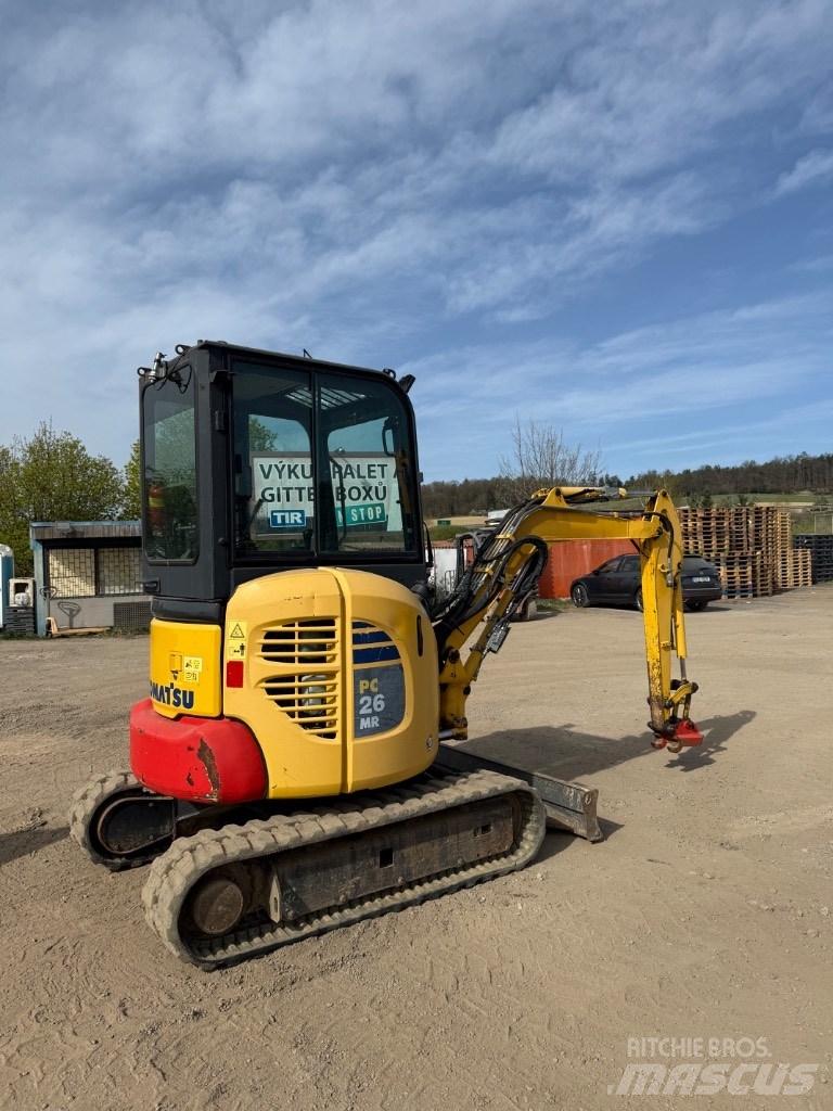 Komatsu PC 26 MR Mini Escavadoras <7t