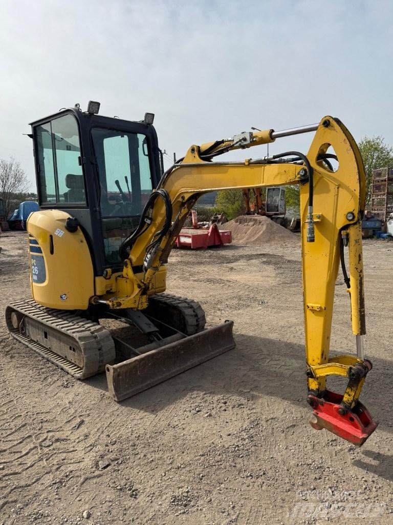 Komatsu PC 26 MR Mini Escavadoras <7t