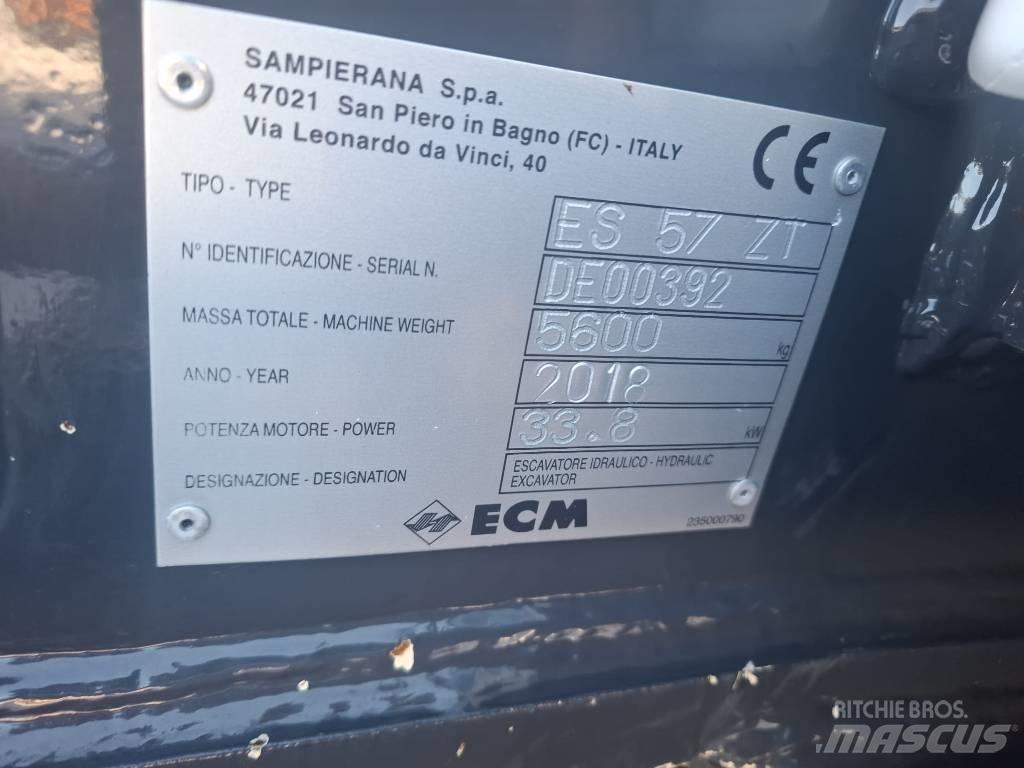 ECM ES 57 ZT Mini Escavadoras <7t