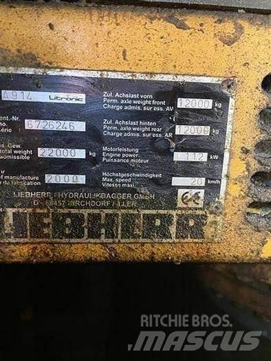 Liebherr A914 Escavadoras especiais