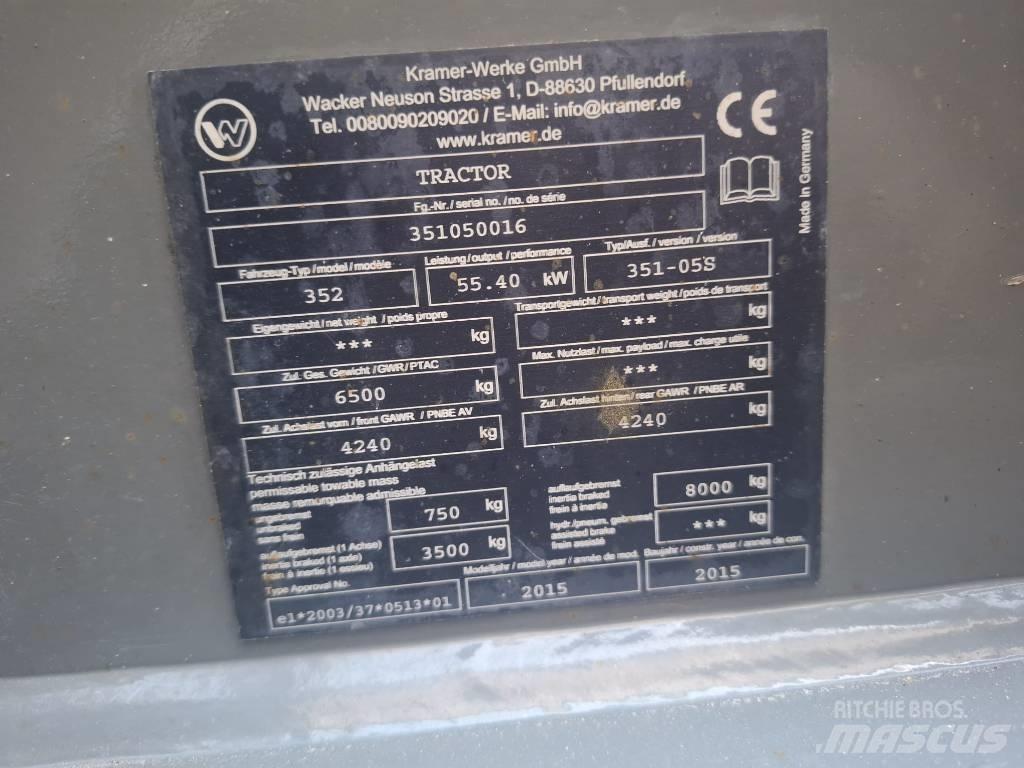 Kramer 8085 Pás carregadoras de rodas