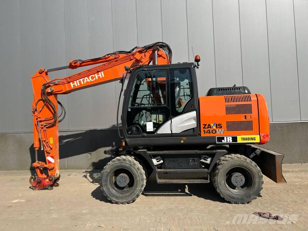 Hitachi ZX 140 W-5B Escavadoras de rodas