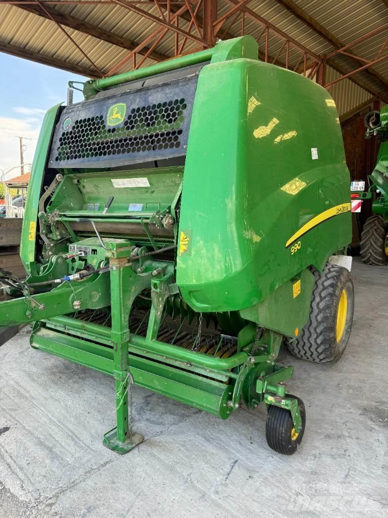 John Deere 990 Enfardadeira de rolos