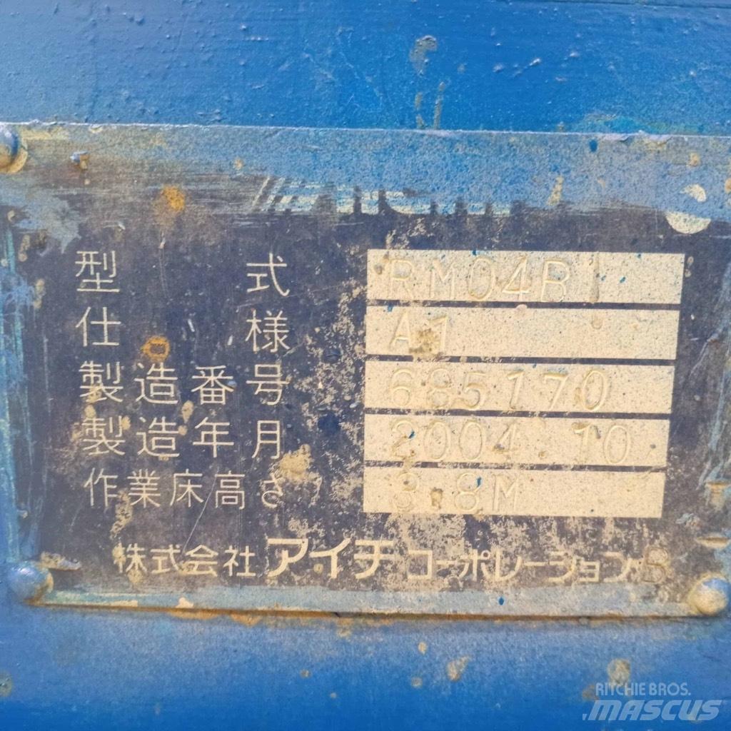Aichi RM 04 B Elevadores braços Telescópicos