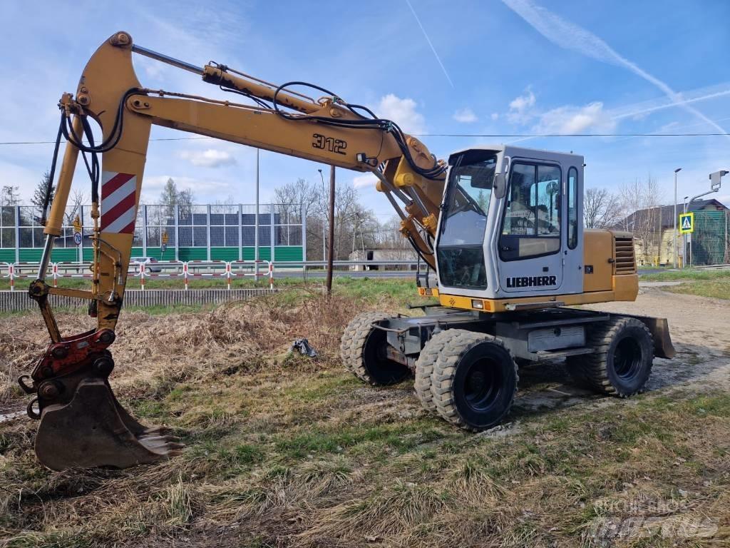 Liebherr 312 A Escavadoras de rodas
