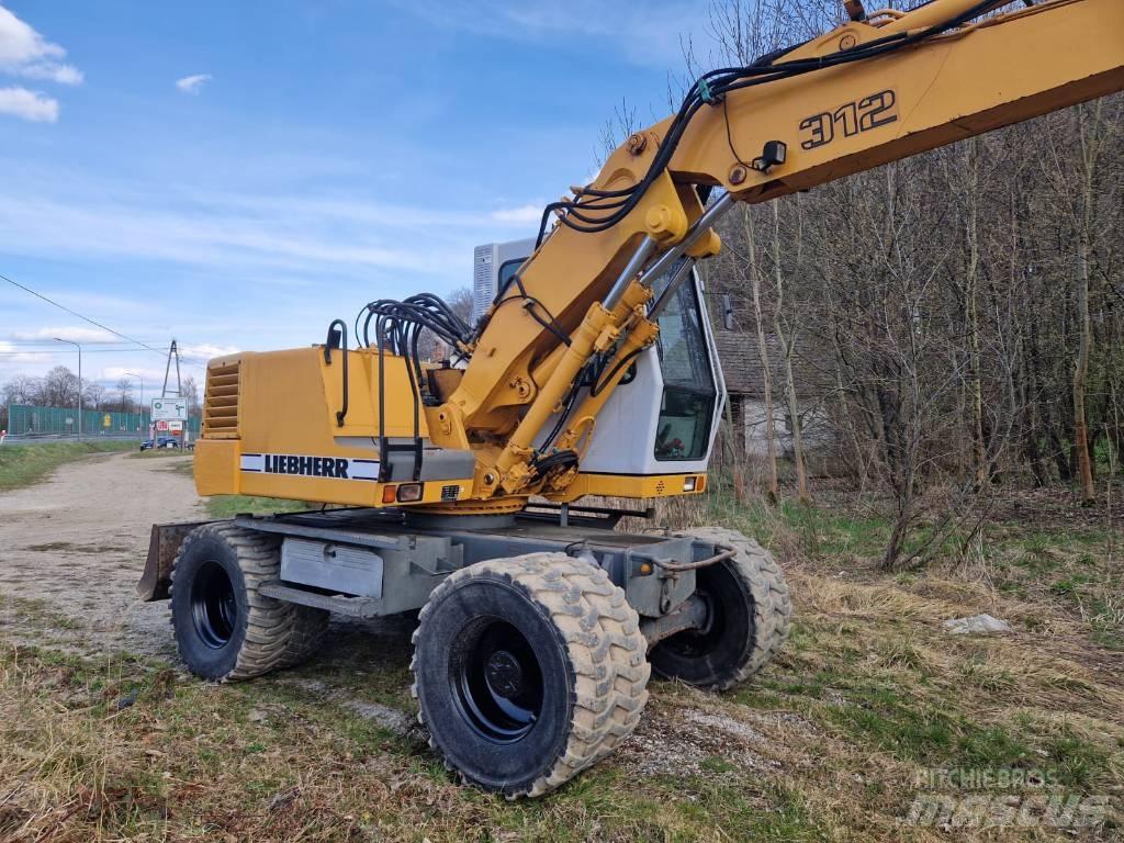 Liebherr 312 A Escavadoras de rodas