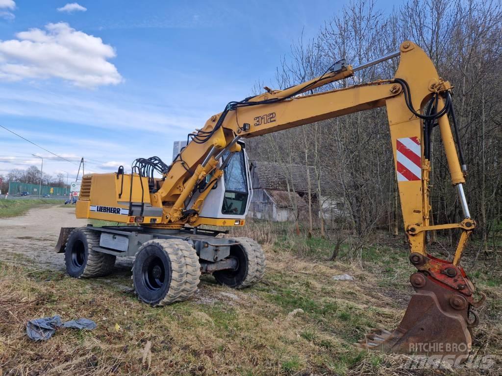 Liebherr 312 A Escavadoras de rodas