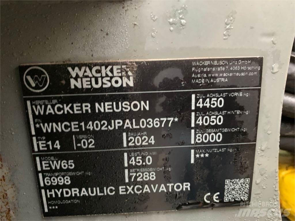Wacker Neuson EW65 Escavadoras de rodas